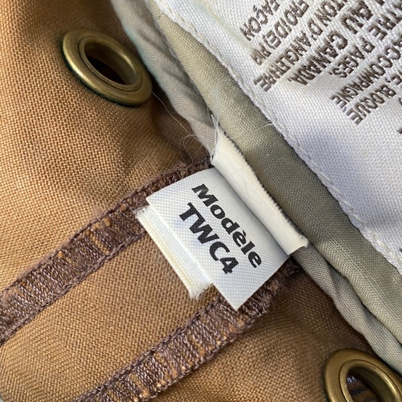 Tilley canvas Tan Outdoor Hat 7 1/8 outback cap - Picture 13 of 14